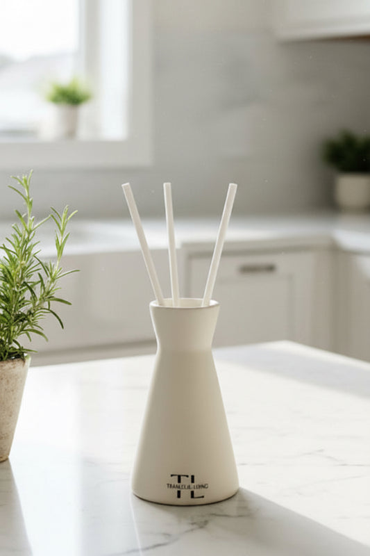 Aura Reed Diffuser - White